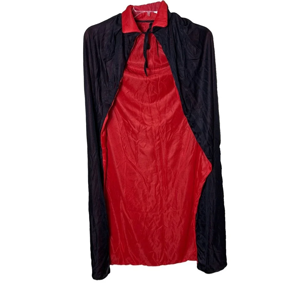 Adult Cape Clothing Halloween Costume Vampire Cloak Men and Women Reversible